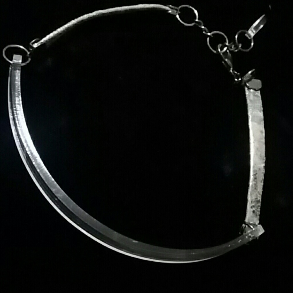 ISLYNYC Alien ID lucite choker